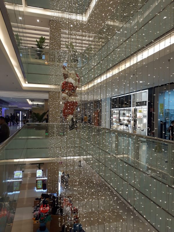 Natal iluminado Shopping Ibirapuera